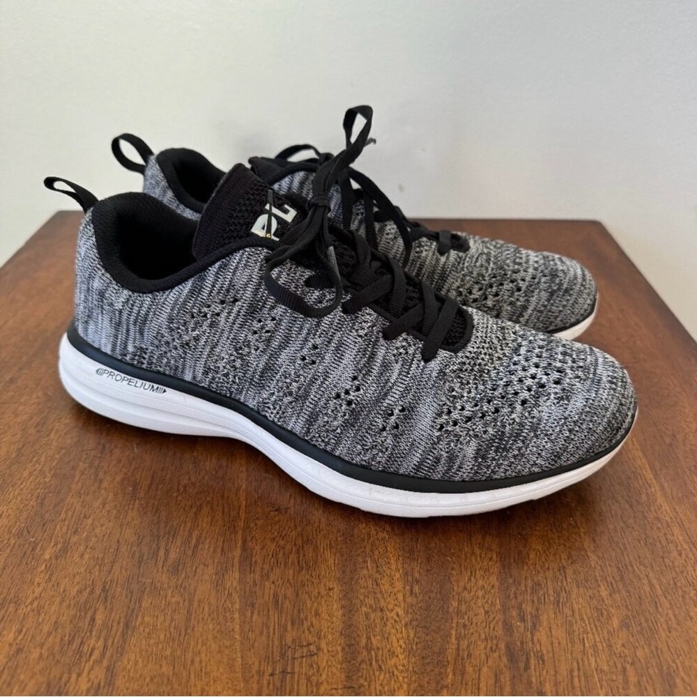 APL Women's Gray and Black Athletic Sneakers sz 9